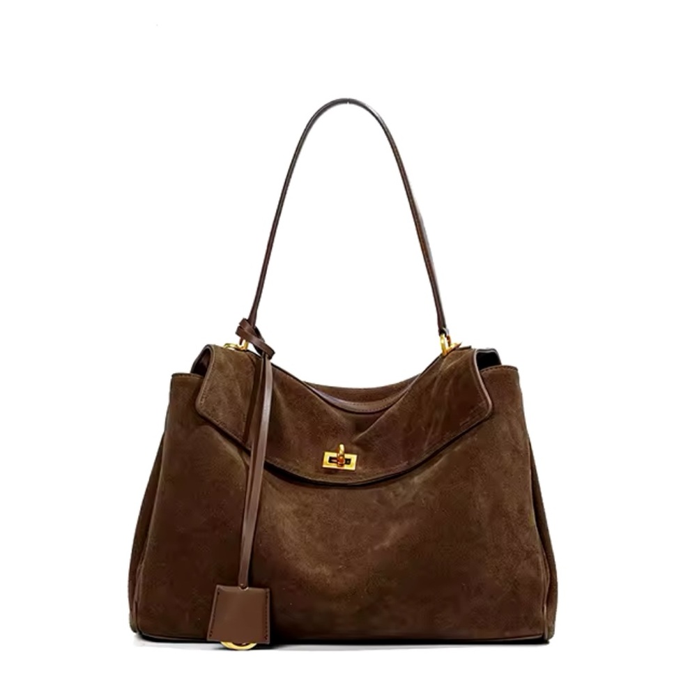 Suede bag